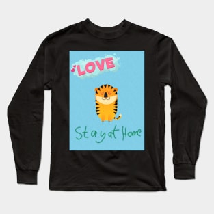 stay at home Long Sleeve T-Shirt